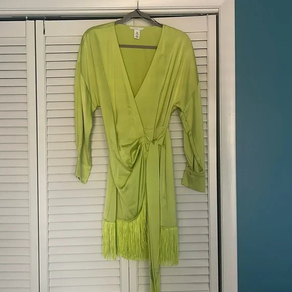 green emerald velvet dress The Simon Dress | Simon Miller x H&M